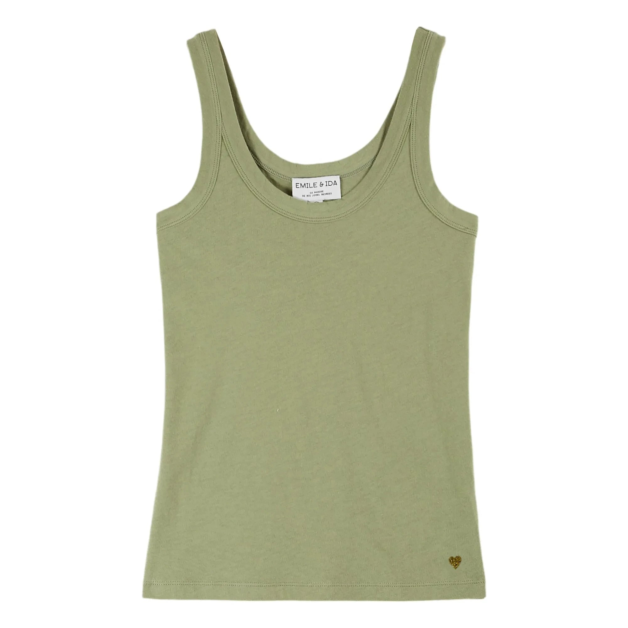 Emile et Ida - Camiseta de tirantes Bart | Verde