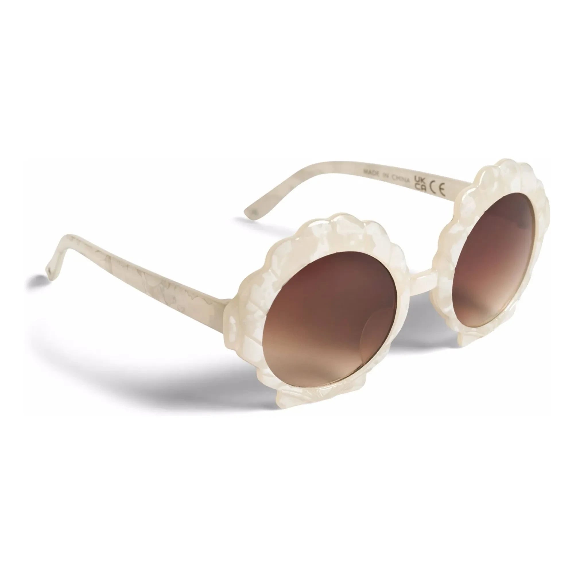 Molo - Gafas de sol de concha color arena