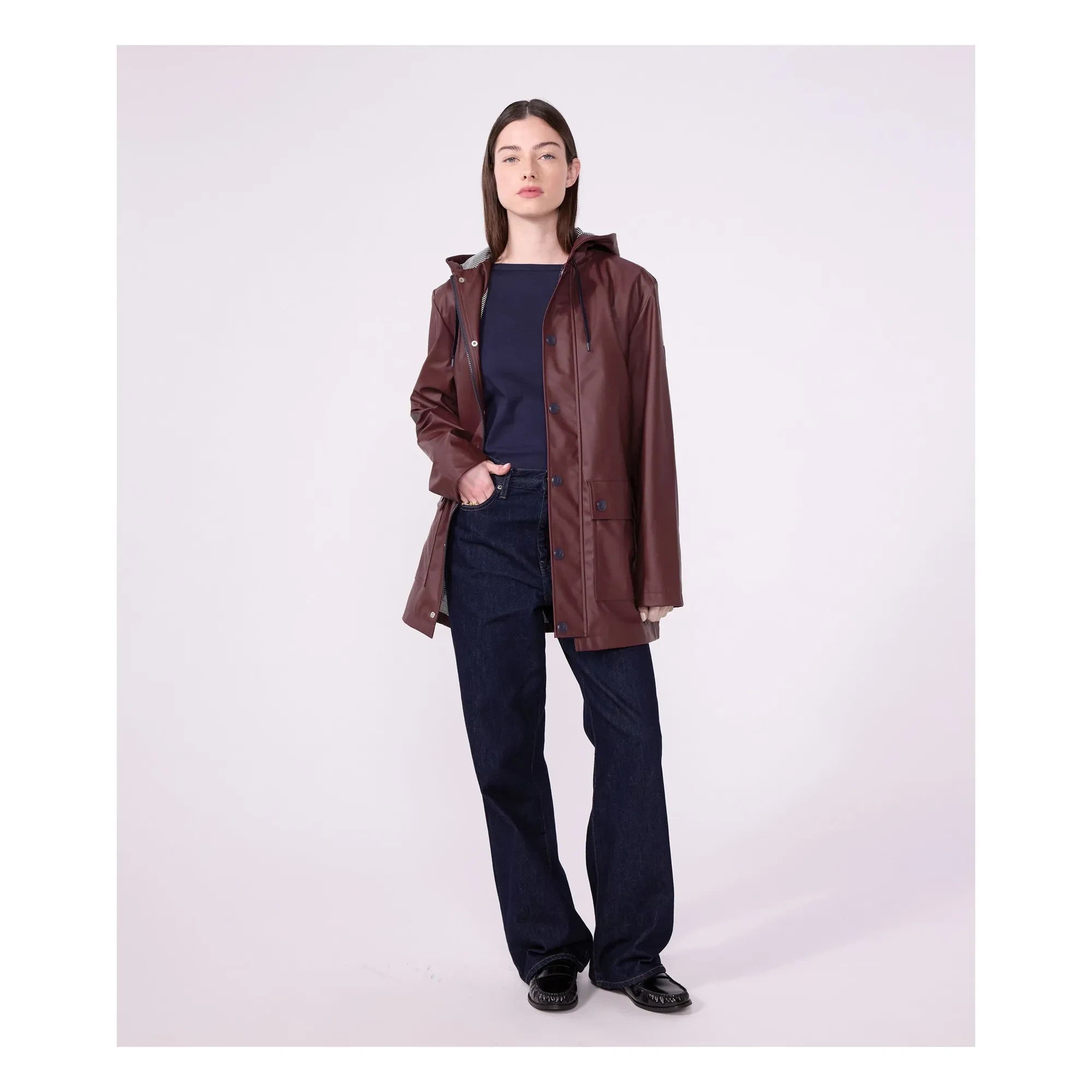 Petit Bateau - Ciré İkonik | Bordo