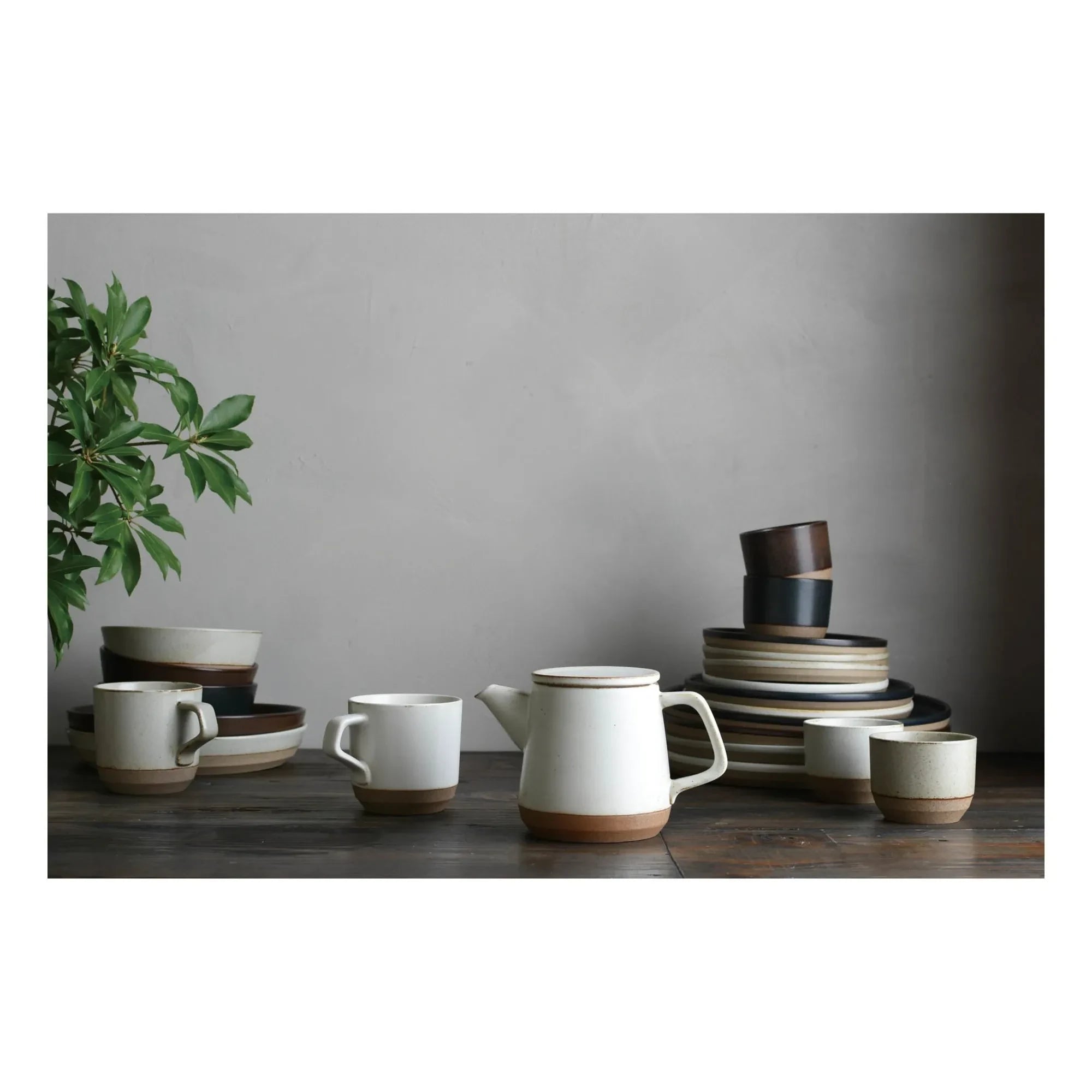 Kinto - Taza de Porcelana | Beige
