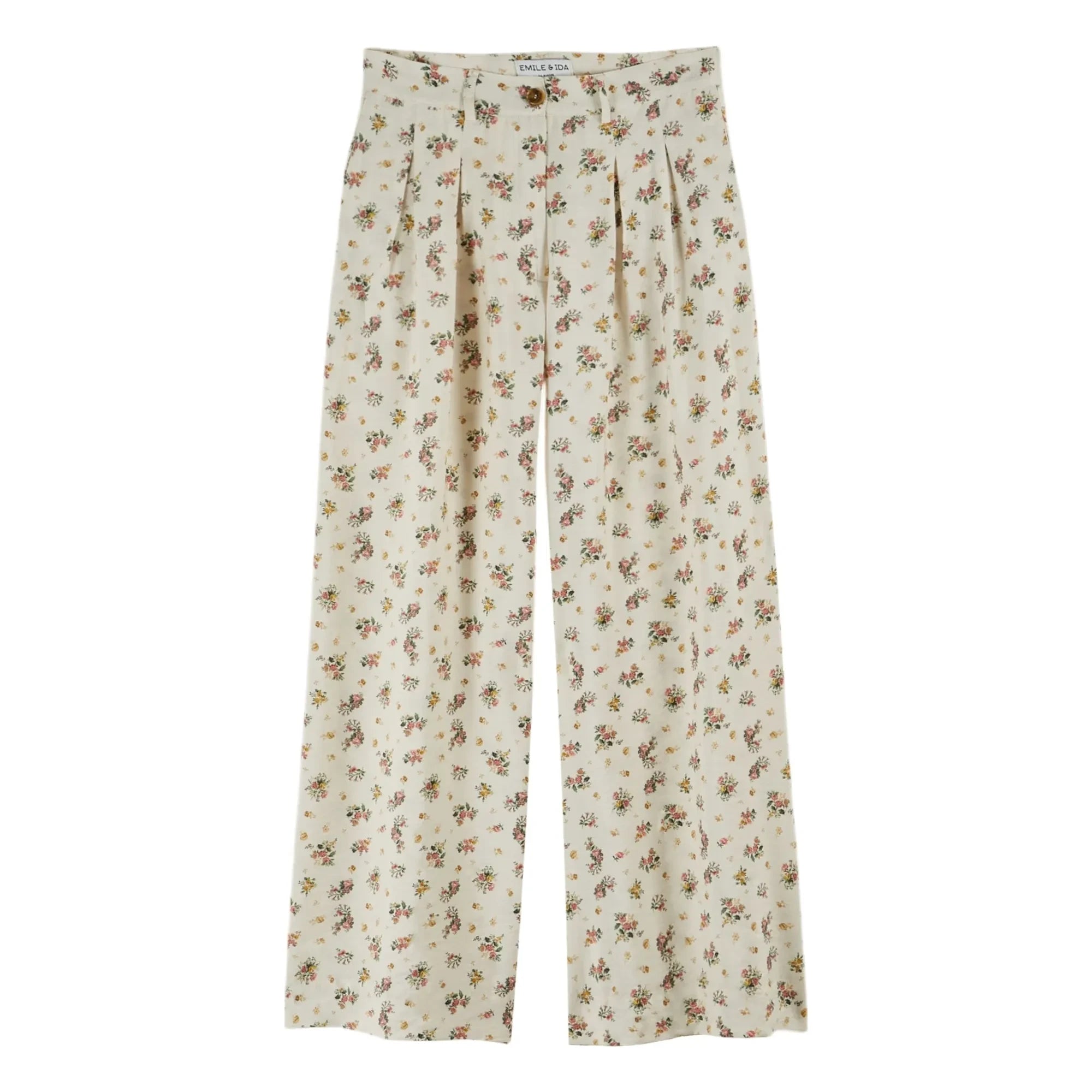 Emile et Ida - Pantalón estampado | Crema