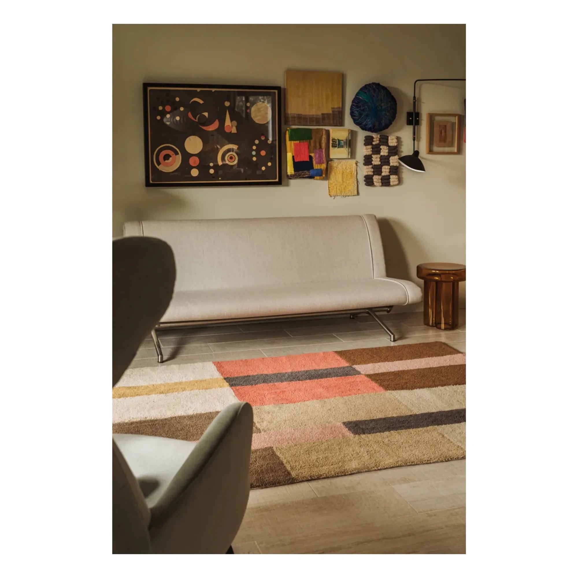 Lorena Canals - Alfombra de lana Chroma | Coral