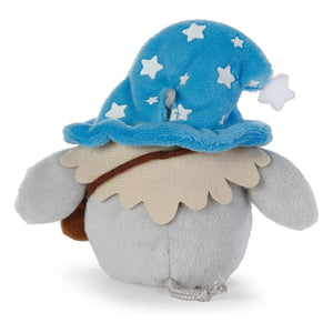 Peluche de burro "Nici - Earl" y disfraz de Mago Fluorescente | Gris