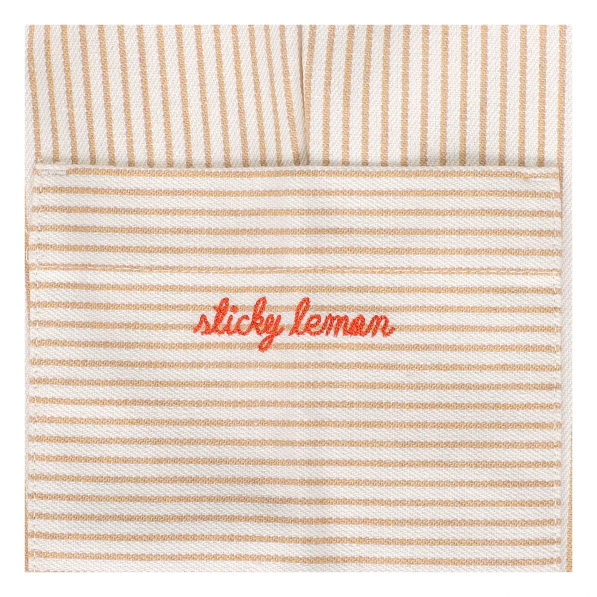 Sticky Lemon - Peto Limón Rayado | Blanco