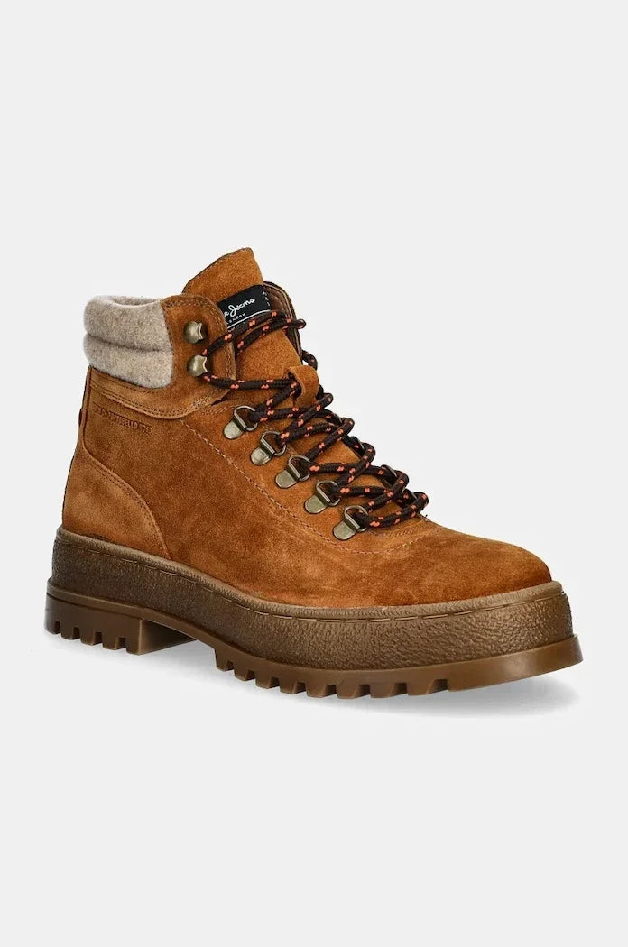 Zapatillas de gamuza Pepe Jeans PMS50251