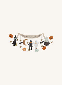 Meri Meri - Guirnalda de Personajes de Halloween