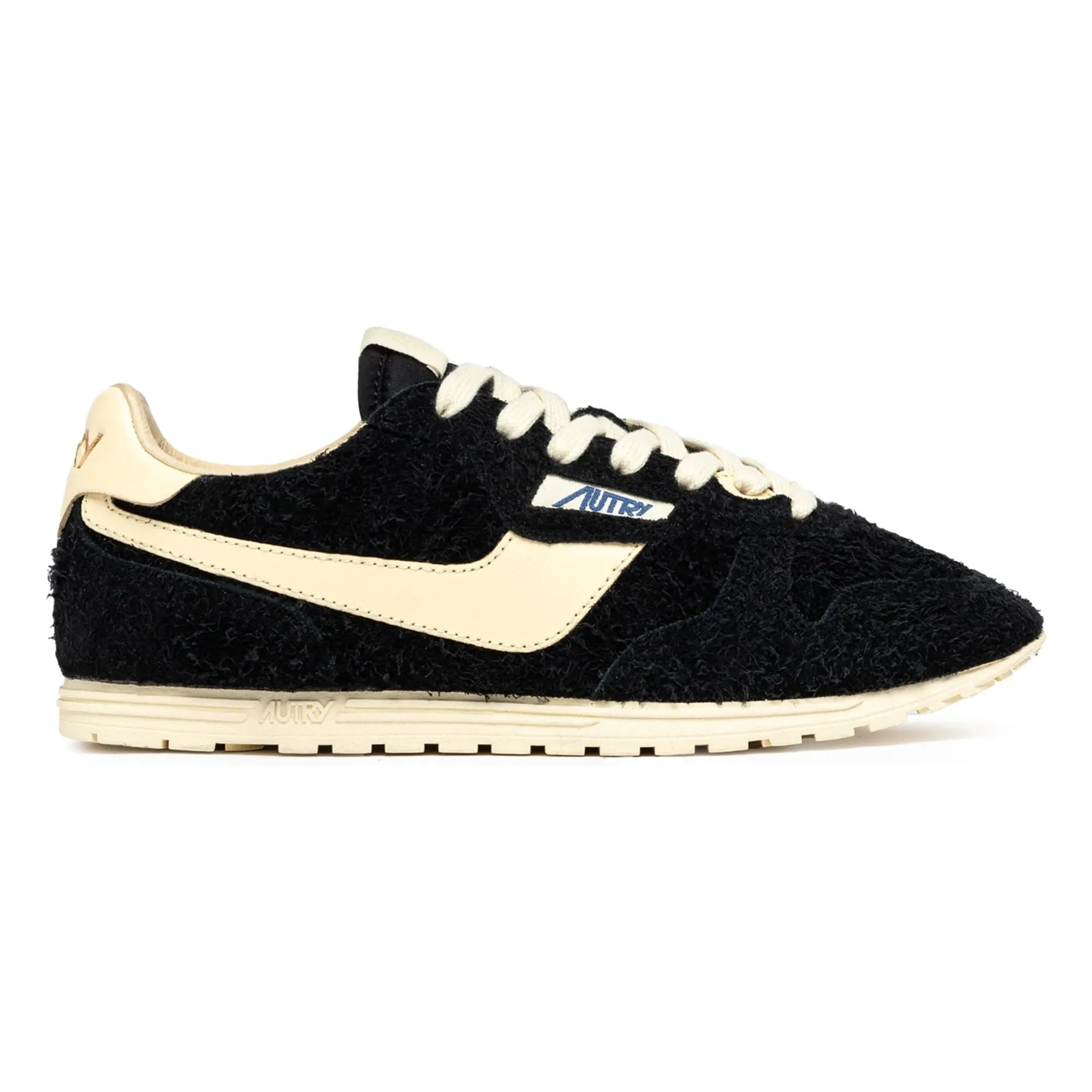 Autry - Windspin Low Zapatillas de deporte bicolor de ante y piel | Negro