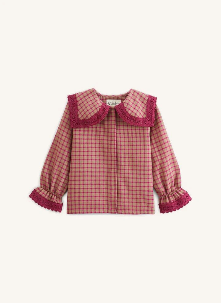 Apaches - Blusa a cuadros Bildaki | Rosa