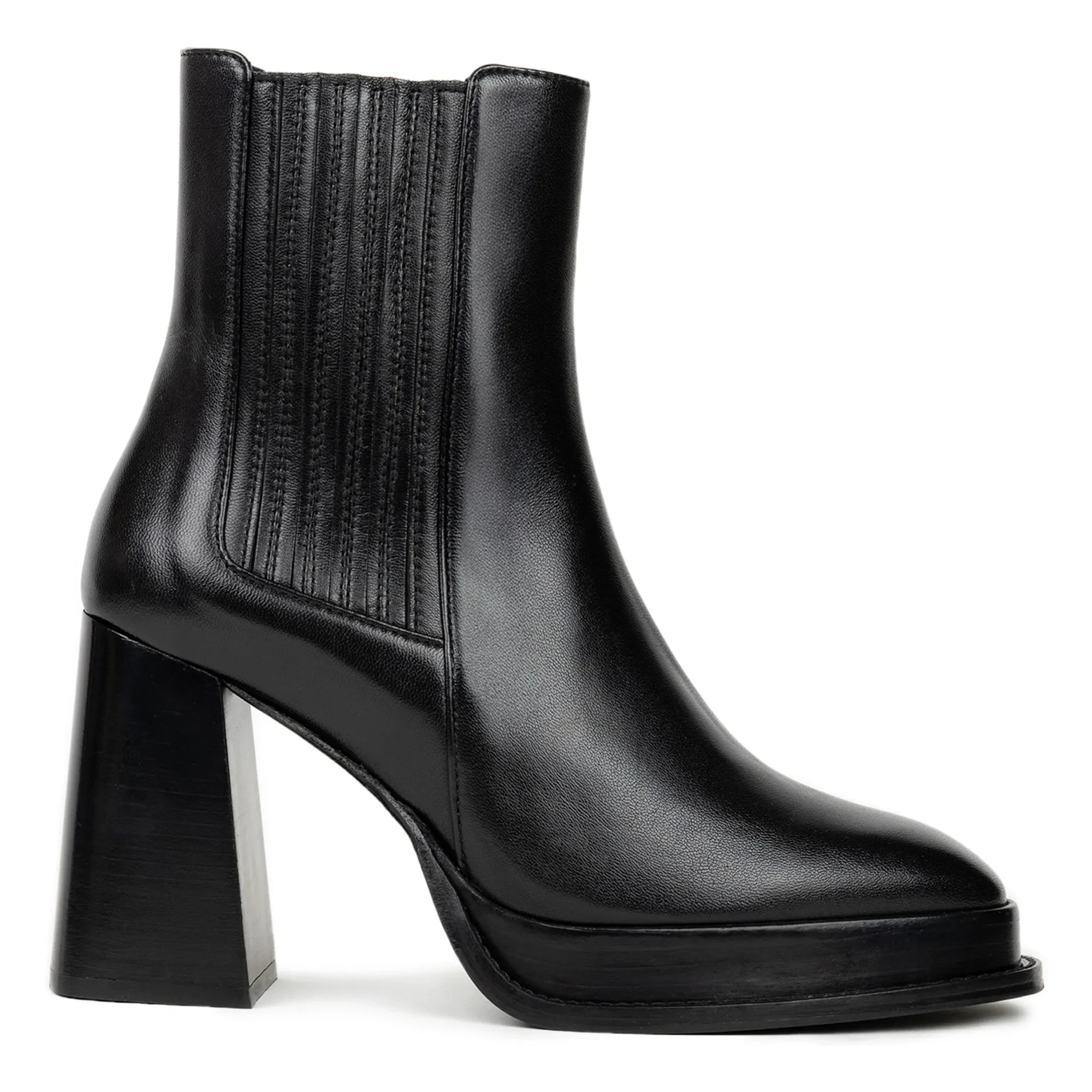 Bobbies - Deva Botas Piel de cordero | Negro