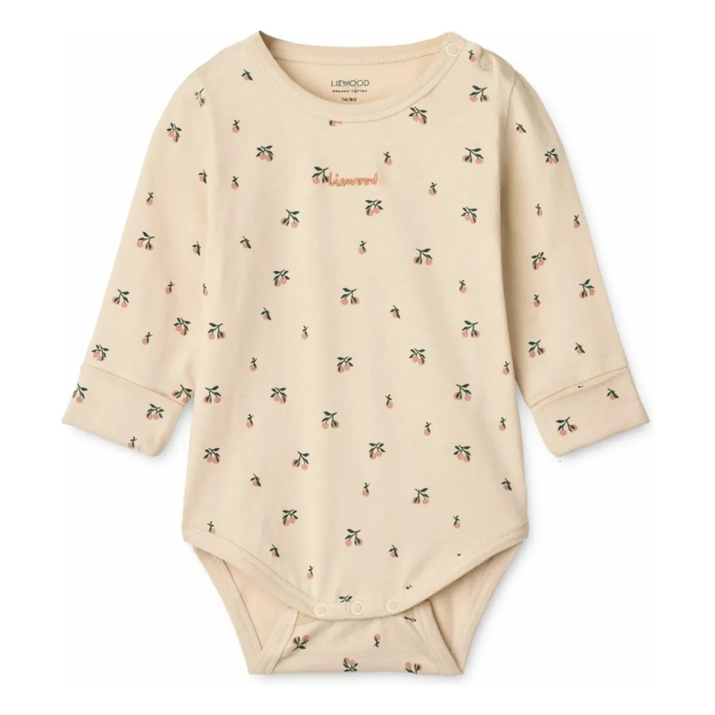 Liewood - Body de algodón orgánico Yanni Peony (2 uds.) | Crudo