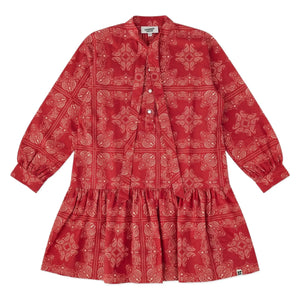 Cien Piezas - Vestido Romy Bandana | Rojo oscuro