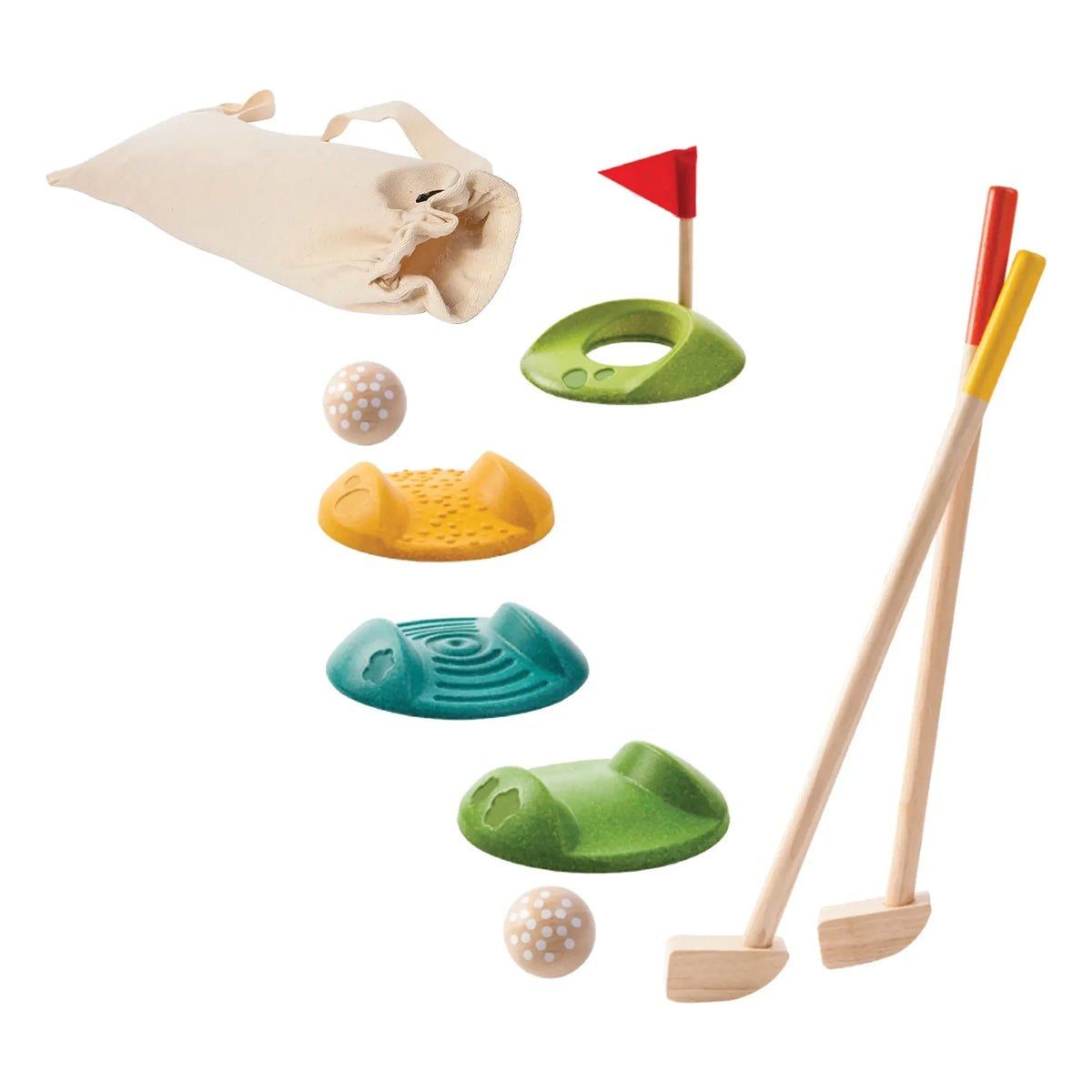 Plan Toys - Juego de minigolf