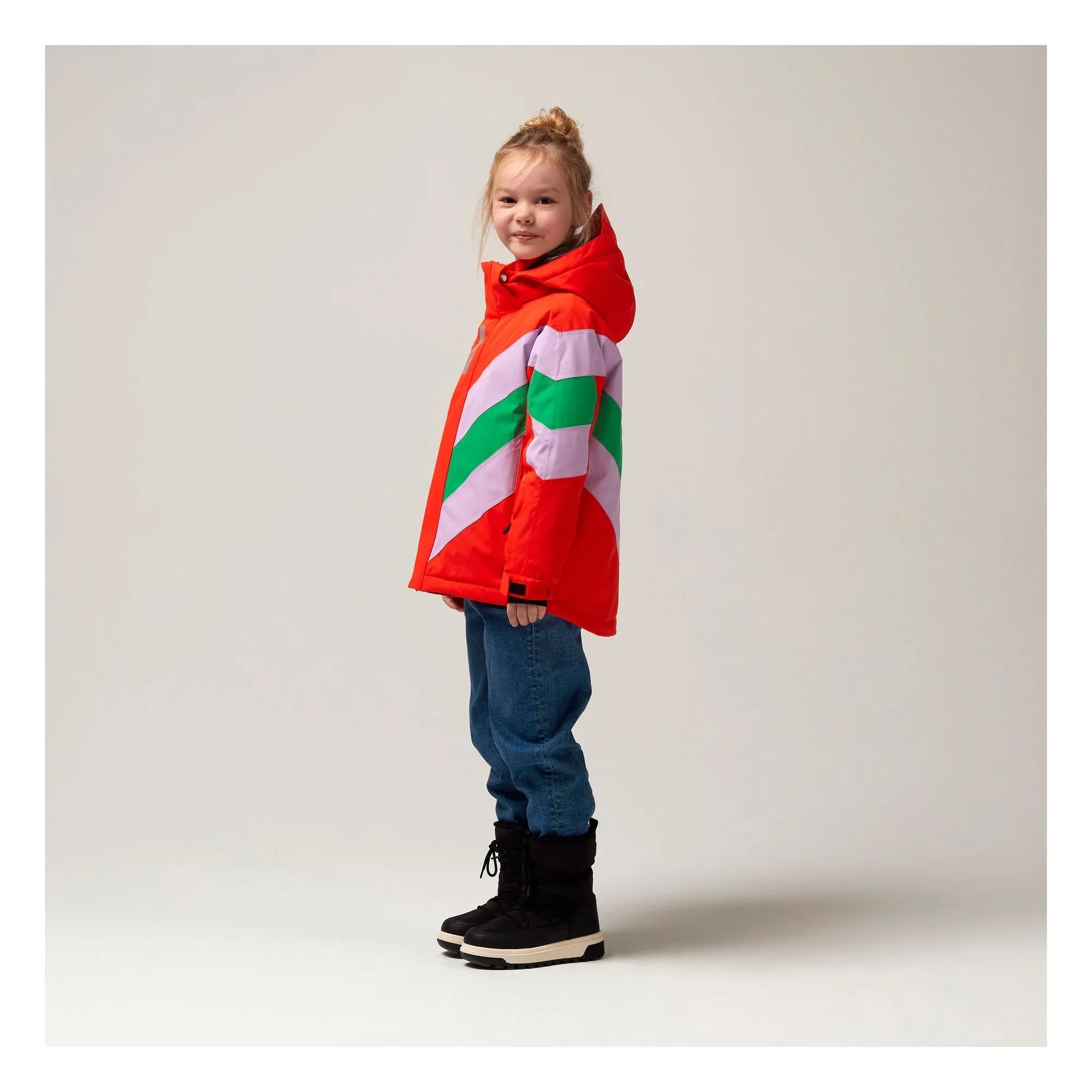 Gosoaky - Chaqueta de esquí impermeable Mountain Goat | Rojo