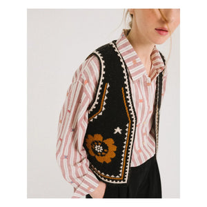 Tinsels - Chaleco sin mangas | Negro