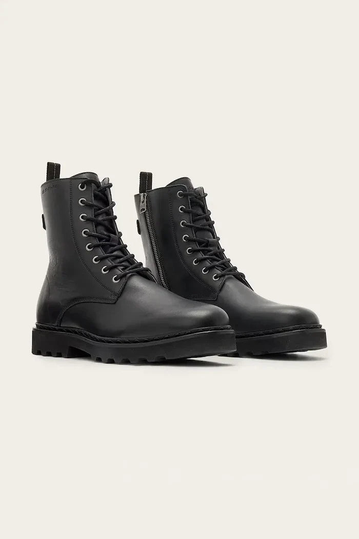Botas militares de cuero para hombre Skiff