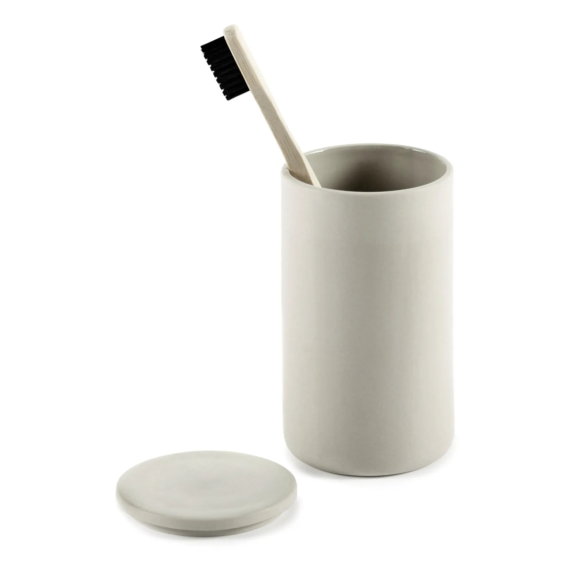 Serax - Caja redonda con tapa | Beige