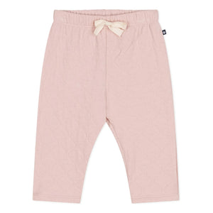 Petit Bateau - Pantalones Acolchados Tapucin de Algodón Orgánico | Rosa Viejo