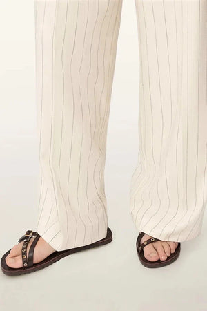 AllSaints pantalón de mujer viscosa pierna ancha OLGA