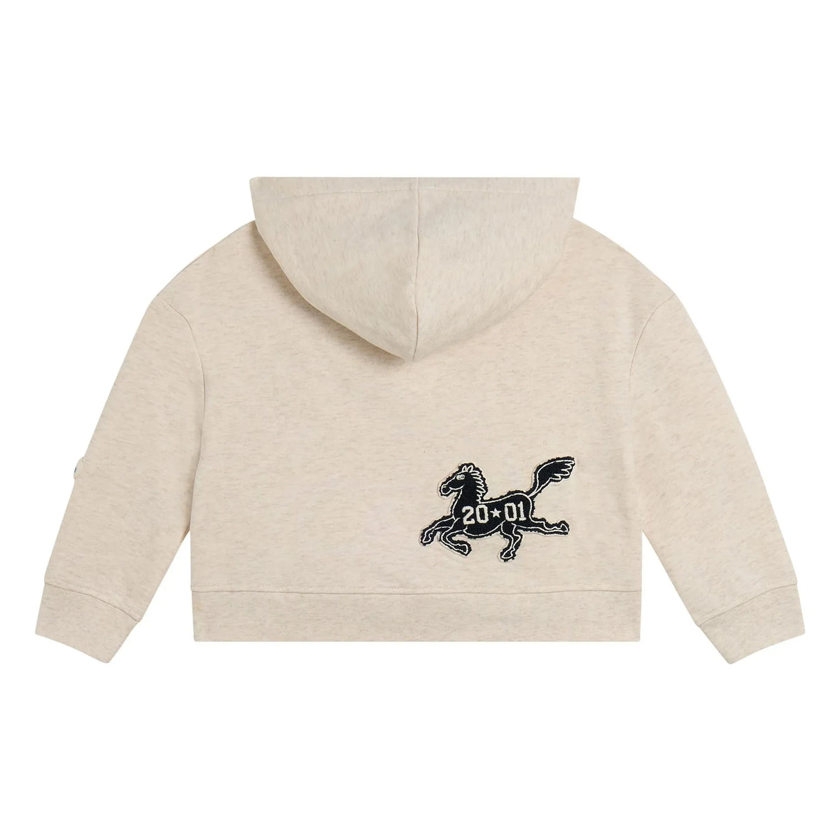 Stella McCartney Kids - Sudadera con parches | Beige jaspeado