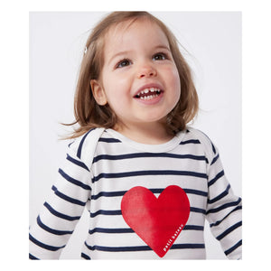 Petit Bateau - Pijama de algodón orgánico Berlín | Crudo