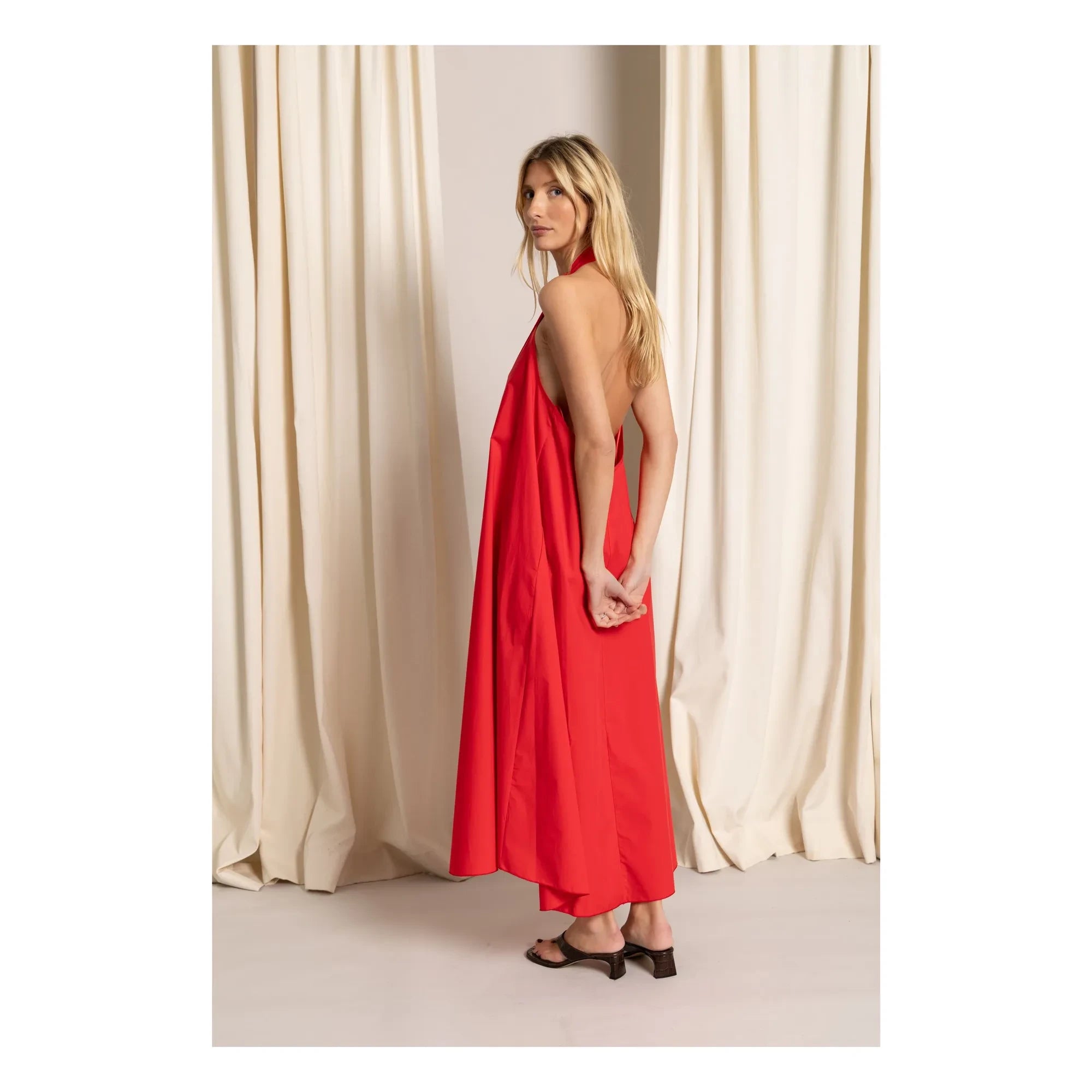 Smallable Mujer - Vestido holgado Faye | Vermillion