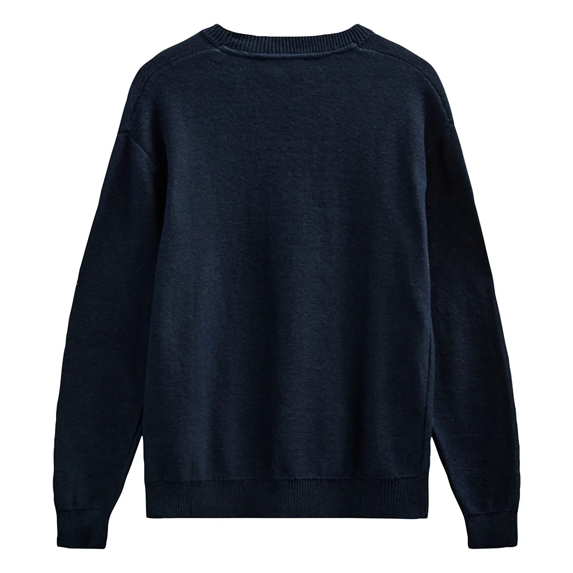 Anerkjendt - Jersey de algodón Akebbe | Azul oscuro