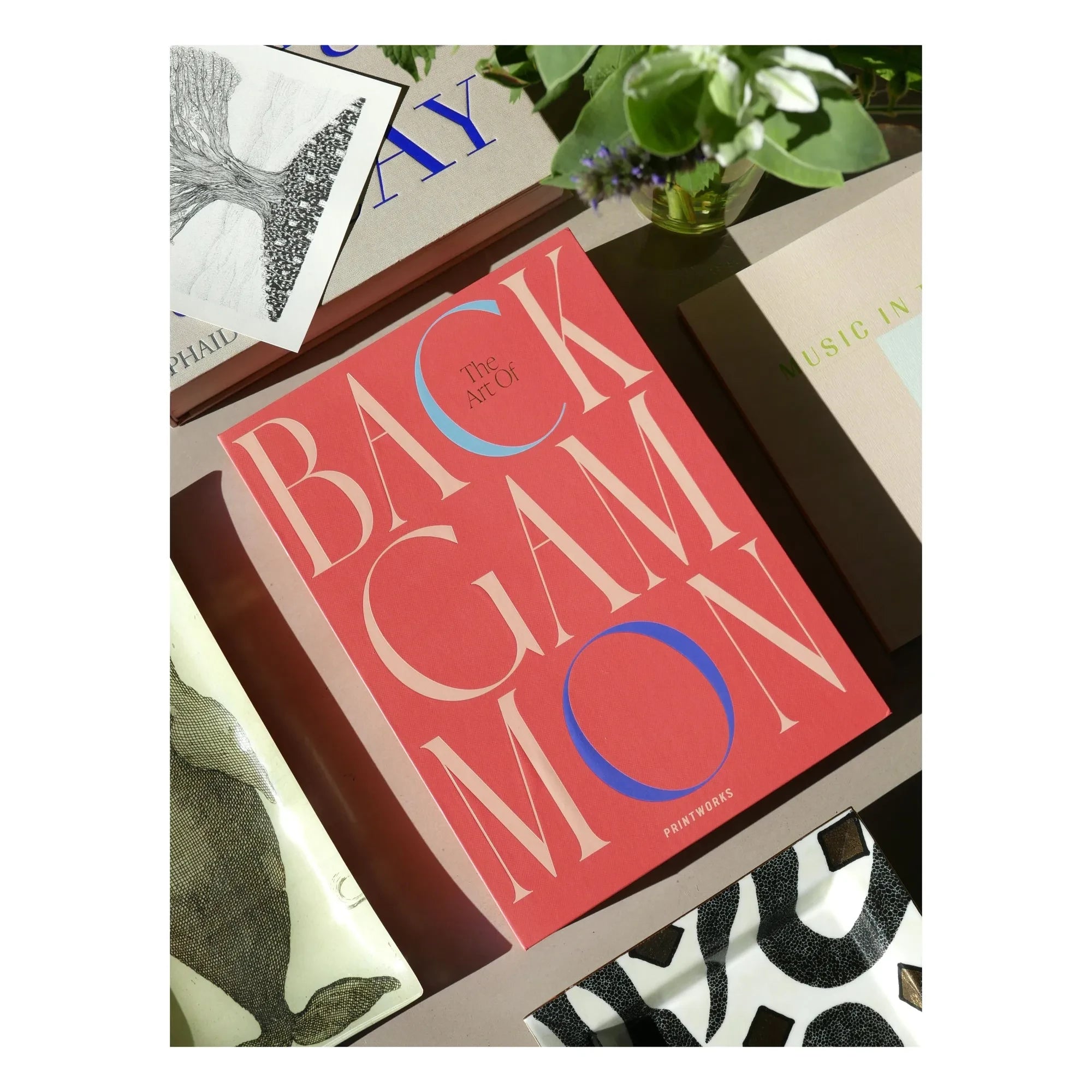 PrintWorks - Juego de backgammon | Rojo