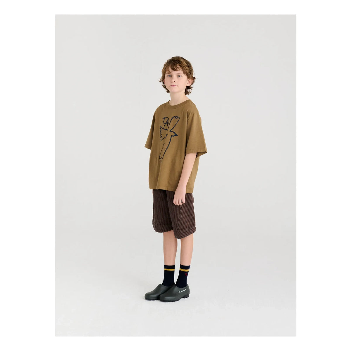 True Artist - Camiseta N°5 Algodón orgánico | Marrón