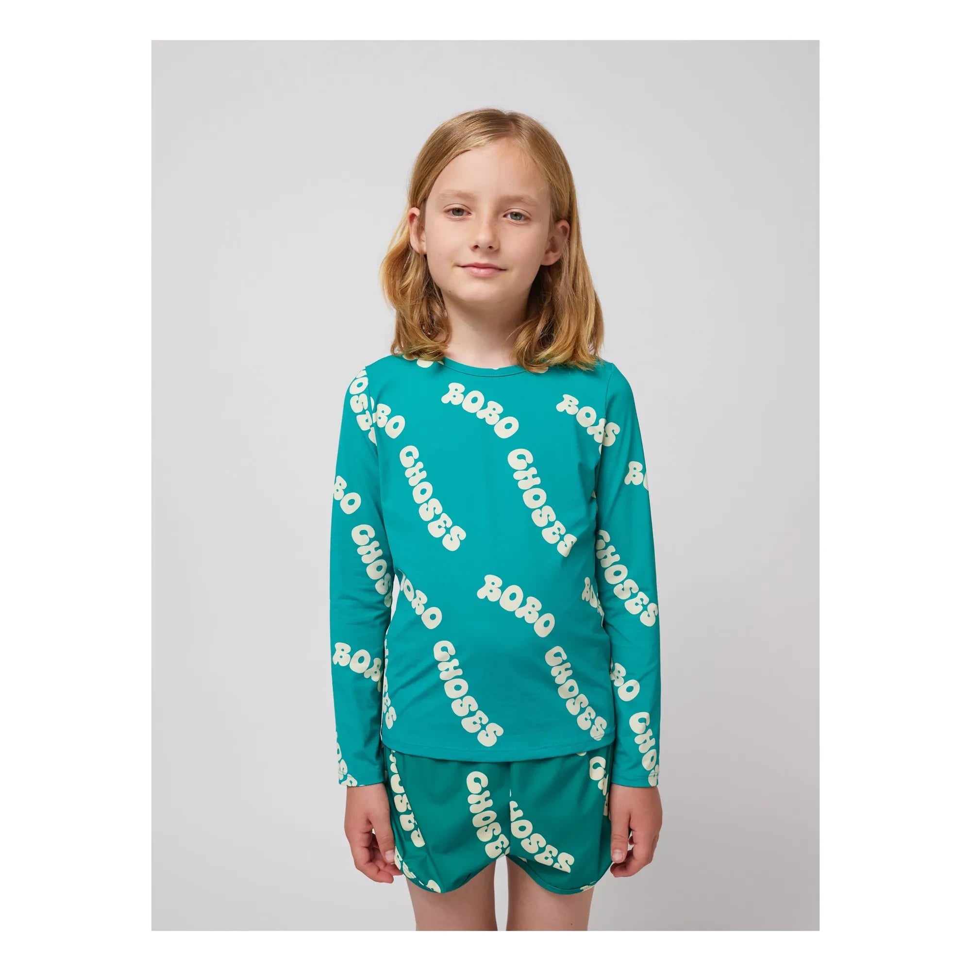 Bobo Choses - Bobo Camiseta con Protección UV y Fibras Recicladas | Verde