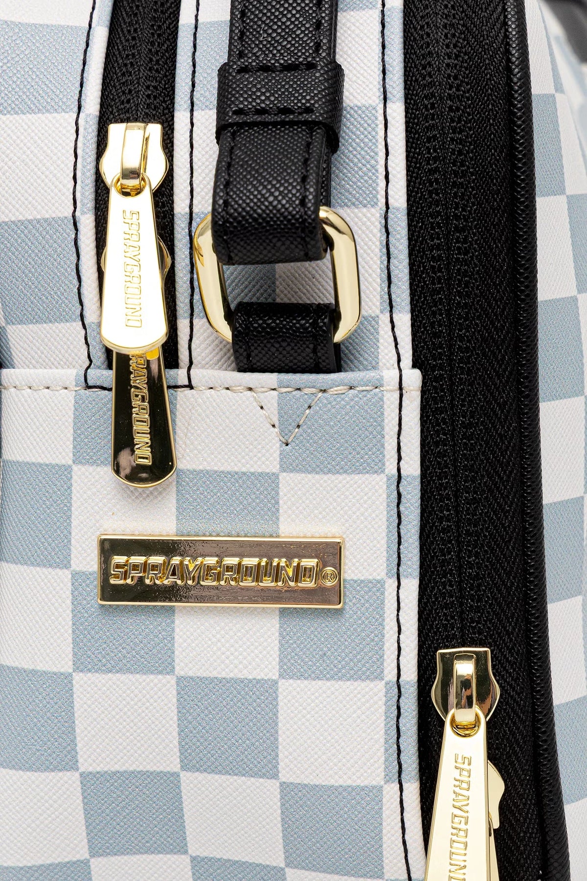 Sprayground - Bolso de Cosméticos de Piel Sintética Blanca 910B8918NSZ