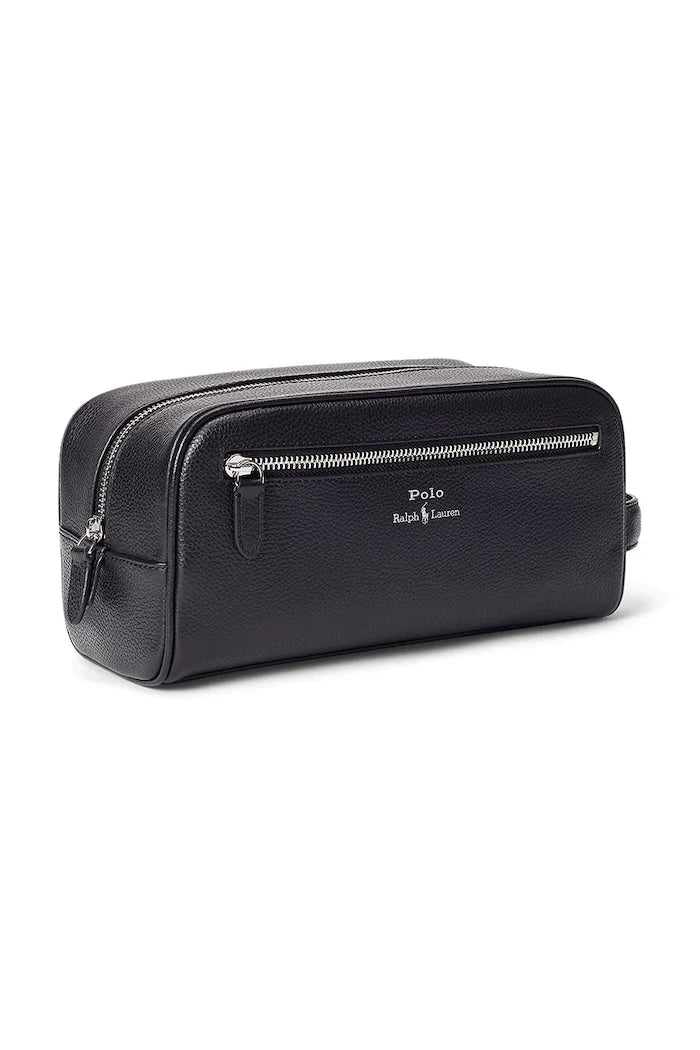 Bolsa de Aseo de Cuero Polo Ralph Lauren