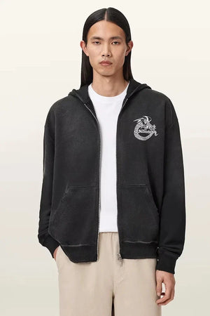 Sudadera con capucha de algodón AllSaints TERRA