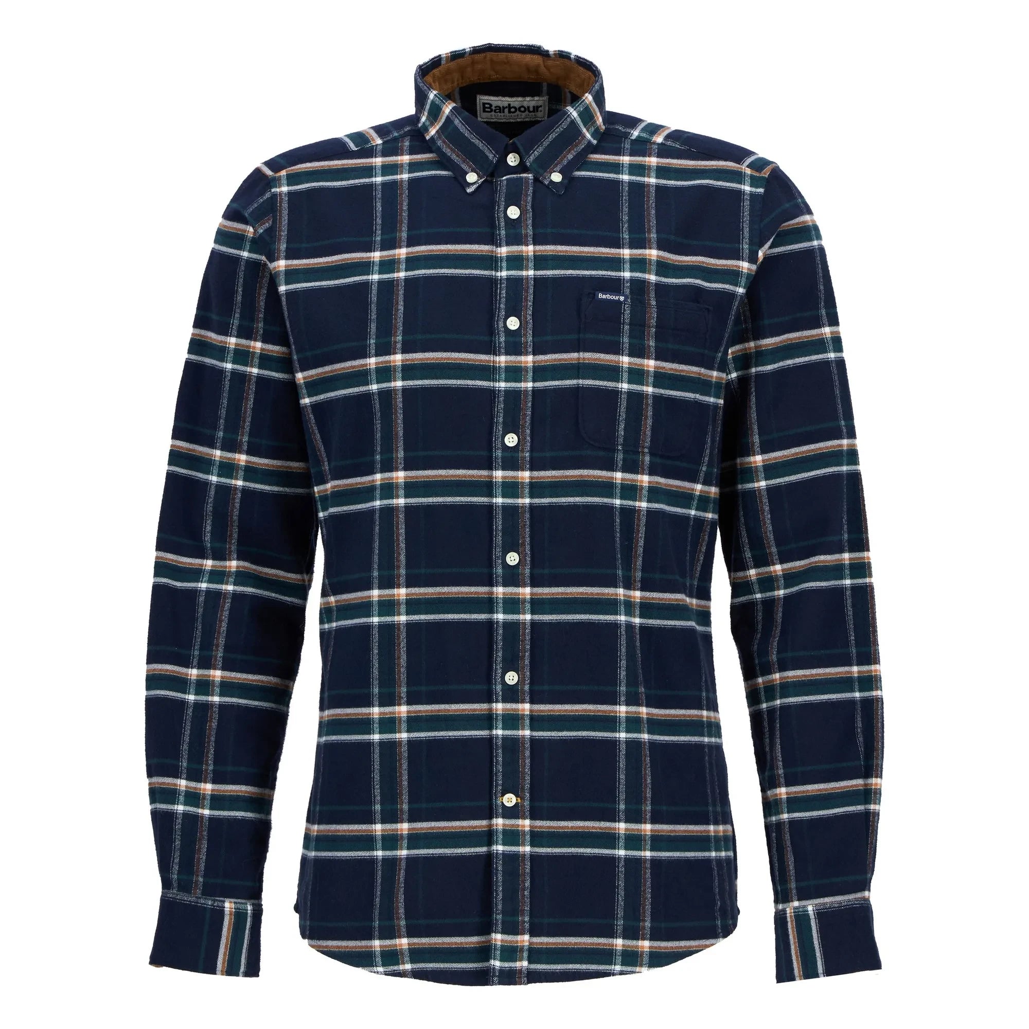 Barbour - Camisa a cuadros Ronan | Azul Petróleo