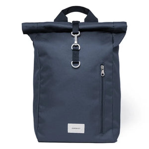Sandqvist - GROUND L Mochila enrollable | Azul marino