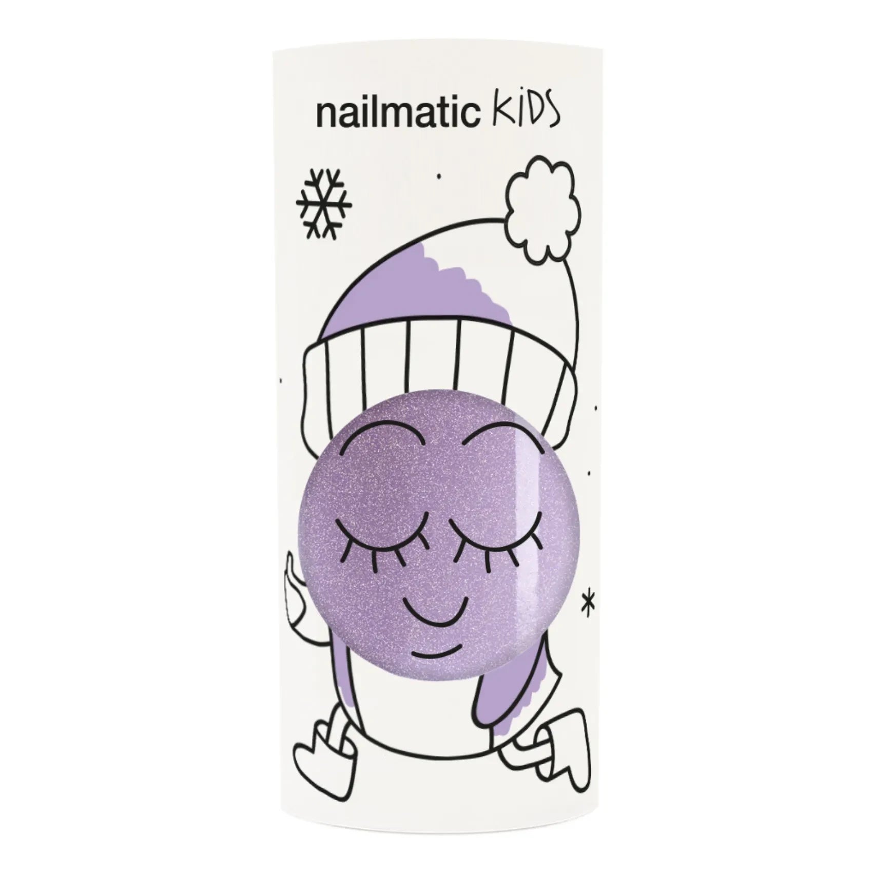 Nailmatic Kids - Esmalte de uñas Piglou - 8 ml | Morado