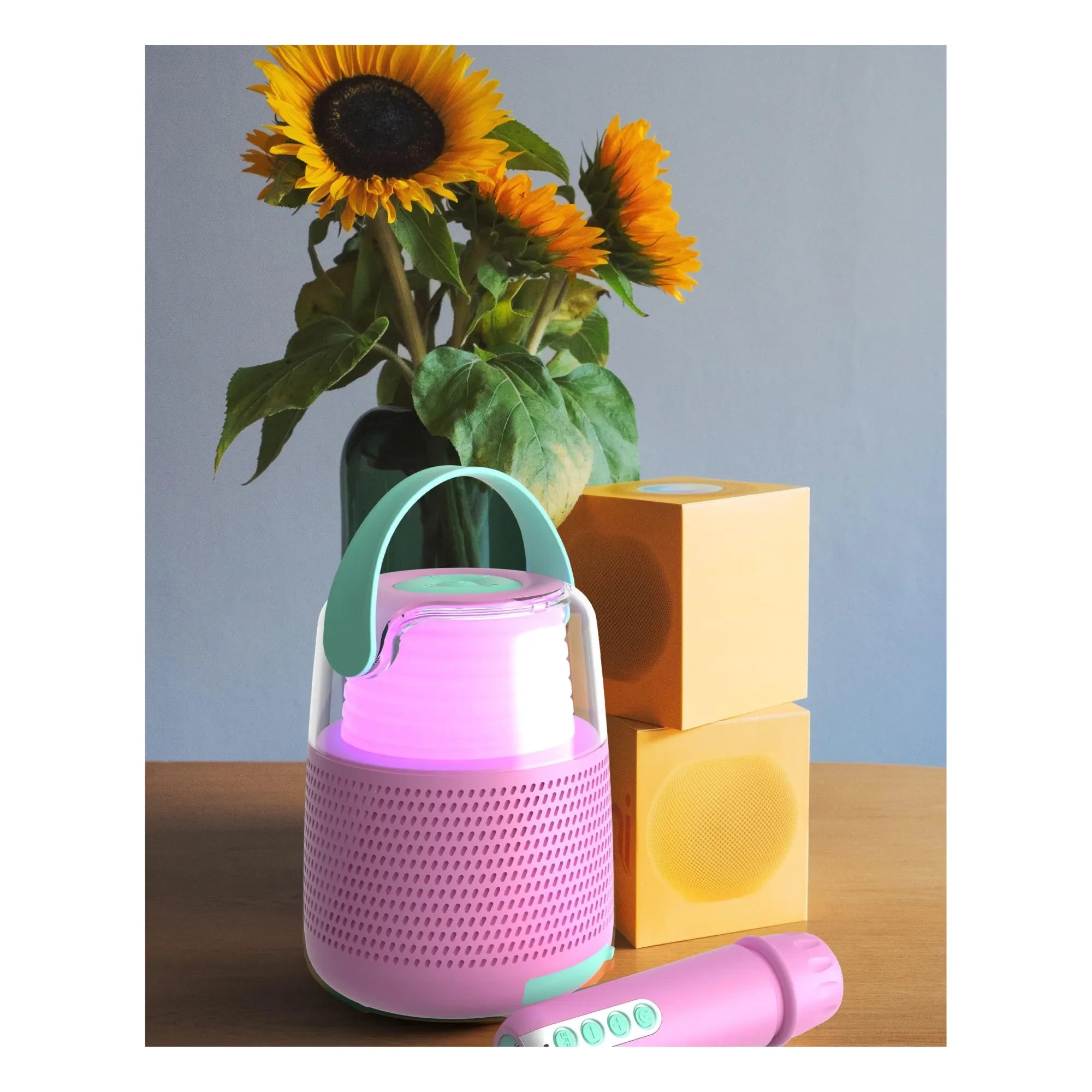 MOB - KS-80 altavoz y sistema de karaoke | Rosa