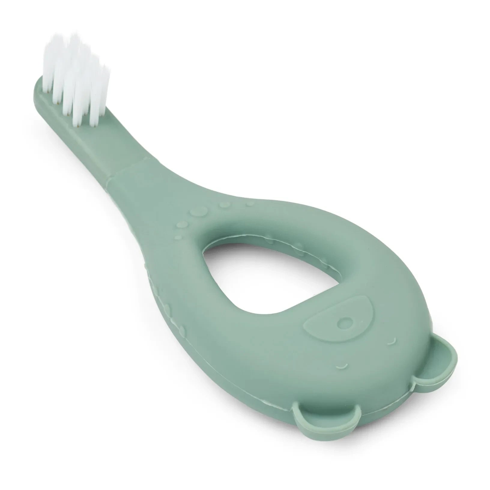 Liewood - Cepillos de dientes de silicona Janelle para bebé - Paquete de 2 | Menta