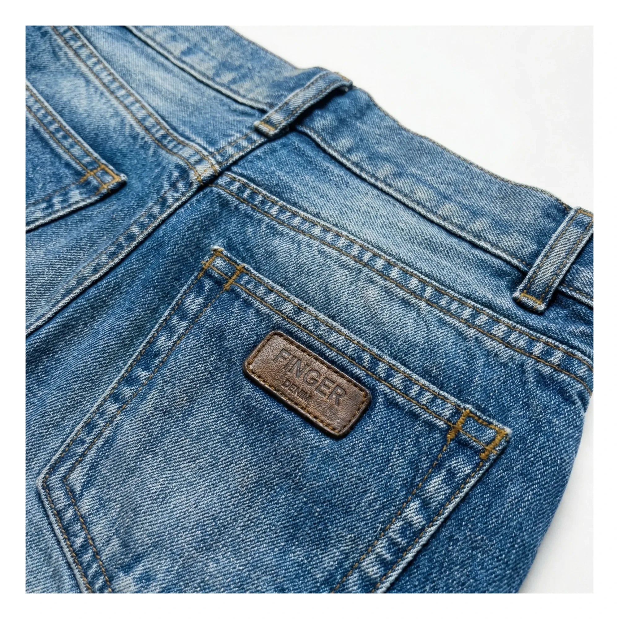 Finger in the nose - Shorts Eva de mezclilla | Azul denim