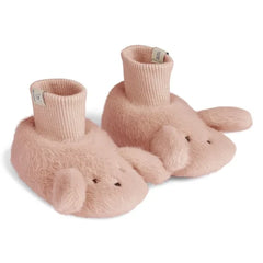 Liewood - Zapatillas Beth con conejito hechas de fibras recicladas | Rosa