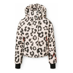 Molo - Hansine Pro Chaqueta de esquí con estampado de leopardo | Beige