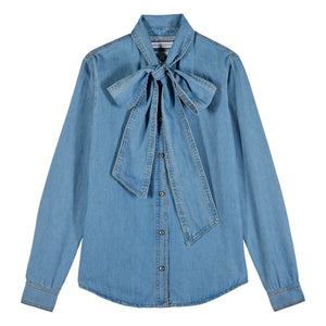 Maria de la Orden - Blusa vaquera Fairy | Azul claro