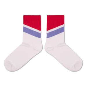Repose AMS - Calcetines a rayas | Blanco