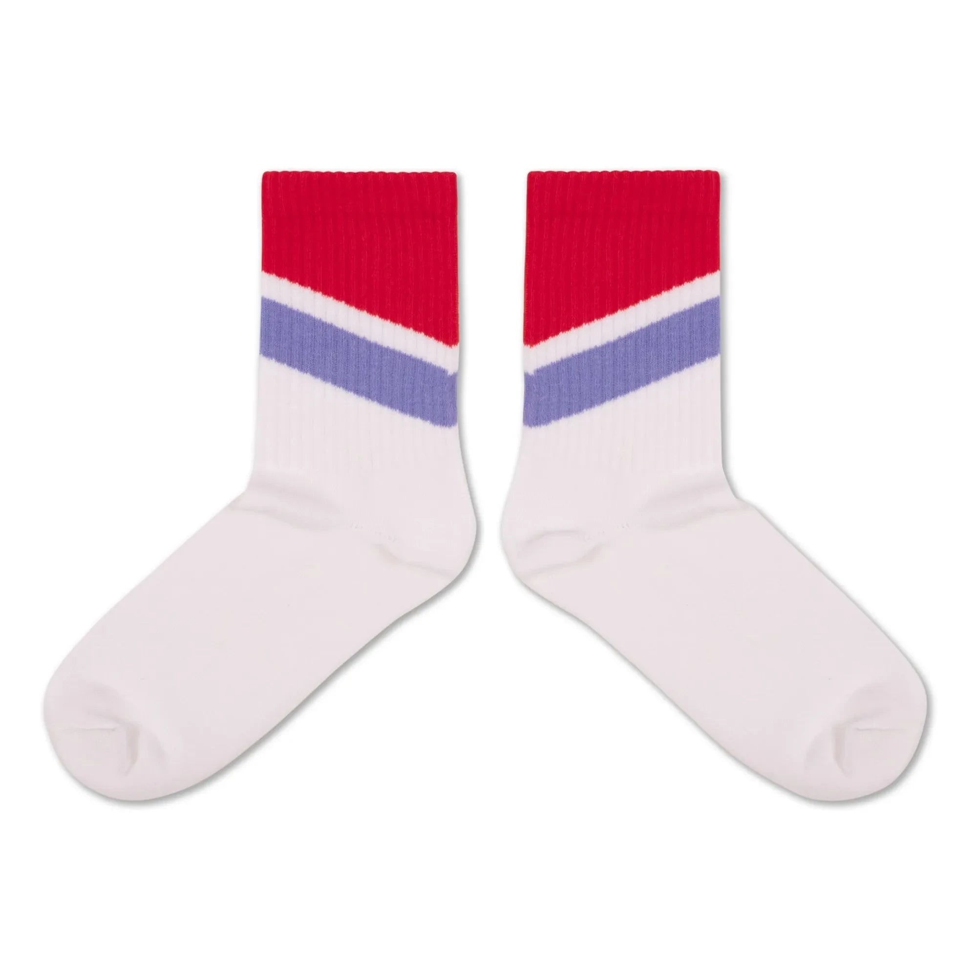 Repose AMS - Calcetines a rayas | Blanco