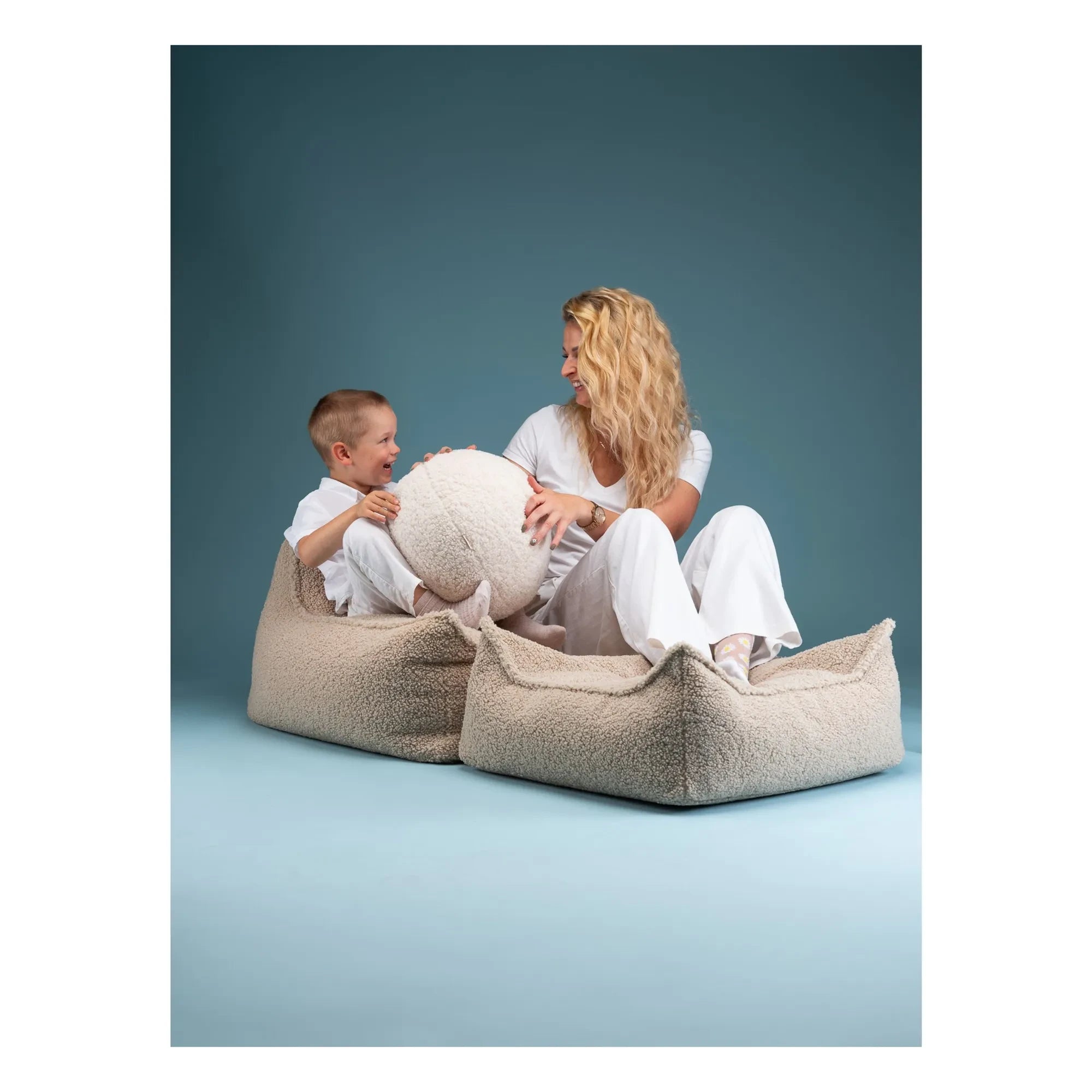 Wigiwama - Puf Teddy | Beige