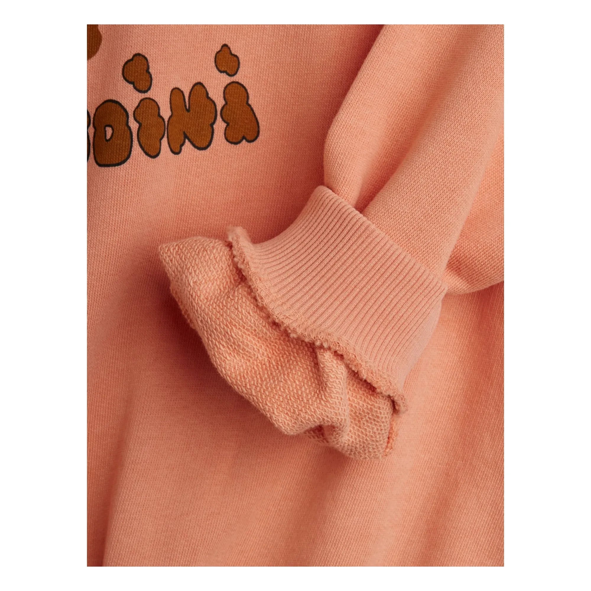 Mini Rodini - Sudadera de algodón orgánico Doggies | Rosa