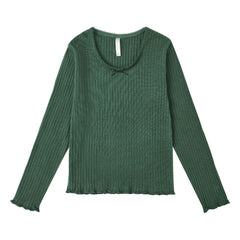 Rylee + Cru - Camiseta de pana | Verde