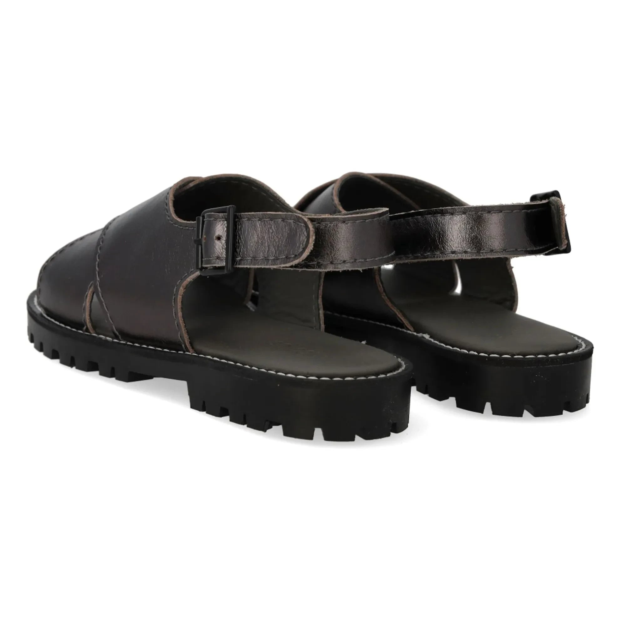 Angulus - Sandalias de tiras cruzadas | Negro