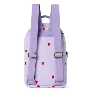 Studio Noos - Mochila Puffy Hearts | Lila