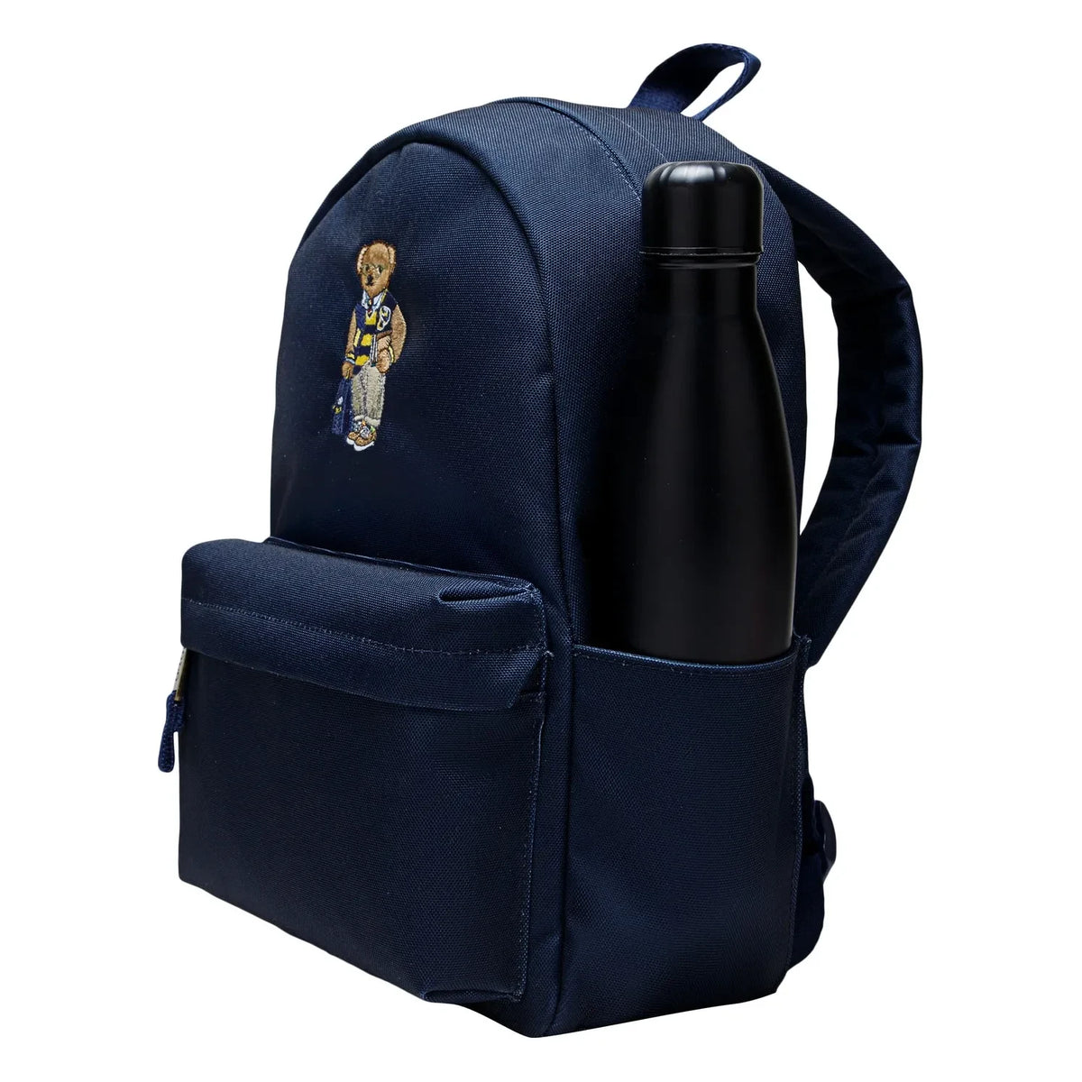 Ralph Lauren - Mochila de Oso de Peluche de Fibra Reciclada | Azul Marino