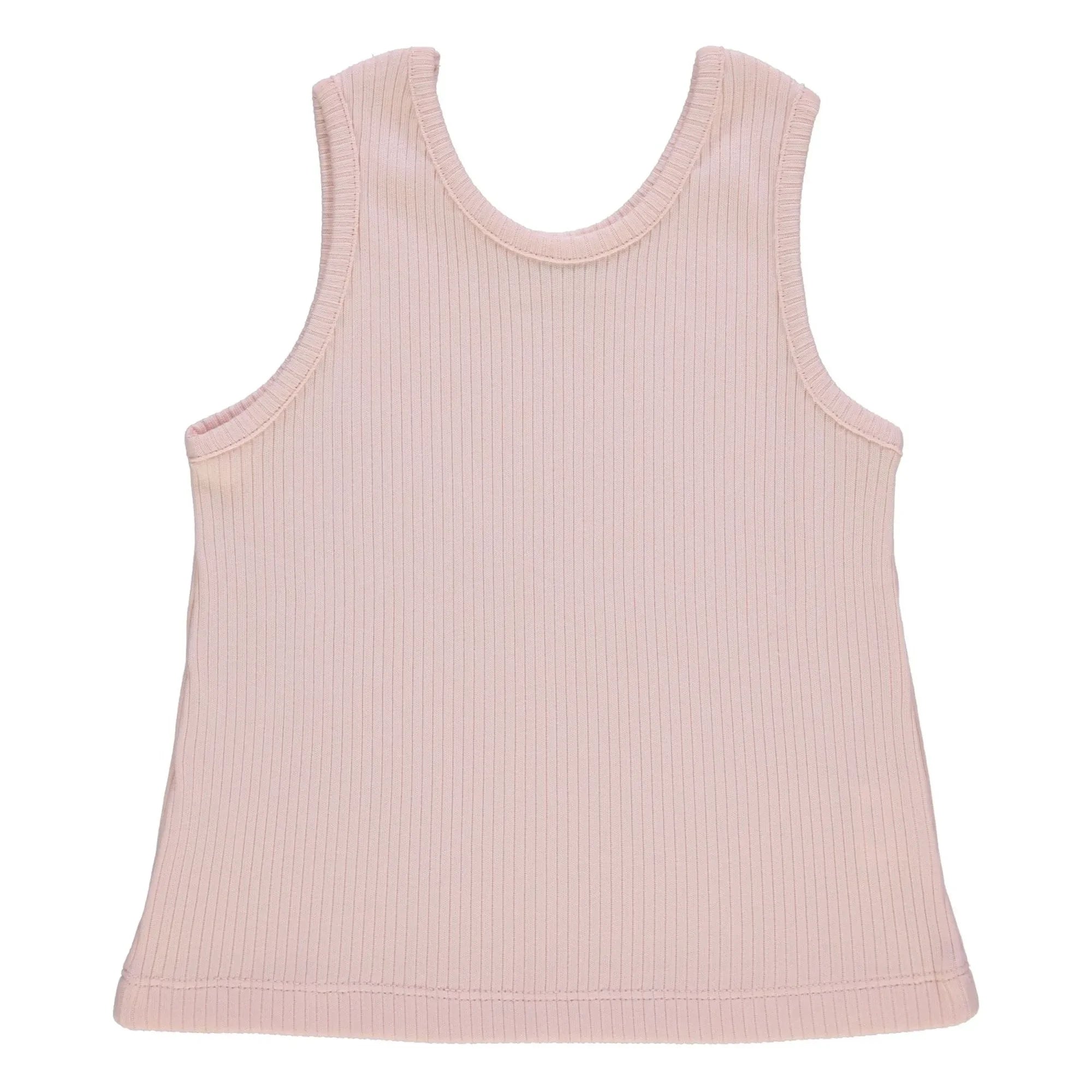 Poudre Organic - Camiseta de tirantes Biber | Rosa claro